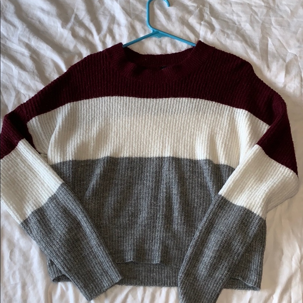 Multi colored sweater